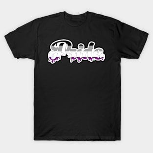 Asexual Pride Drip T-Shirt